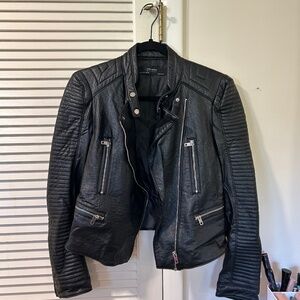 Zara Faux Leather Jacket